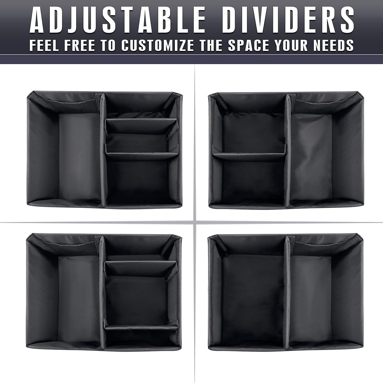 Organizador de Maletero de Golf Champkey Plegable Impermeable Negro