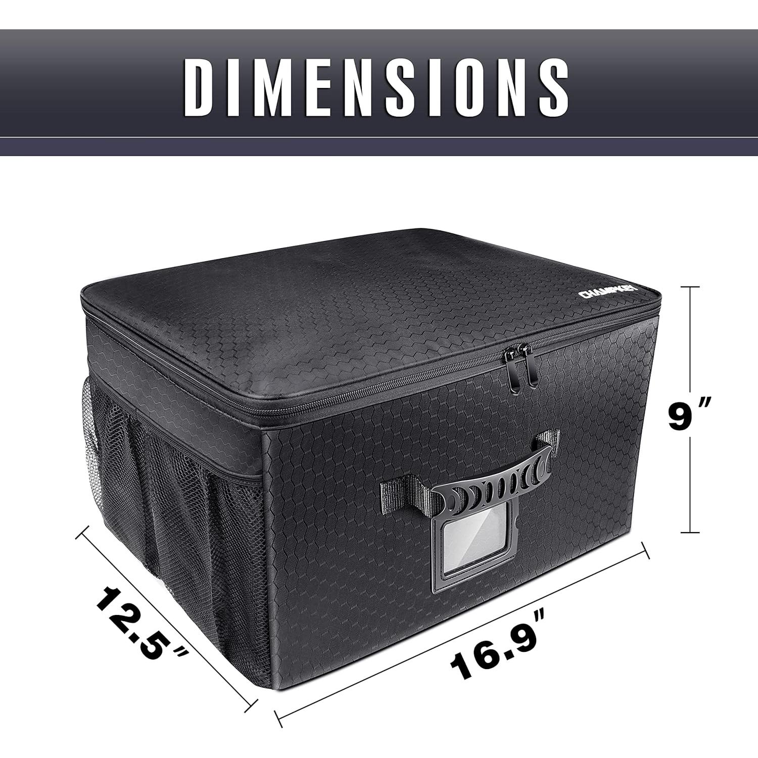 Organizador de Maletero de Golf Champkey Plegable Impermeable Negro