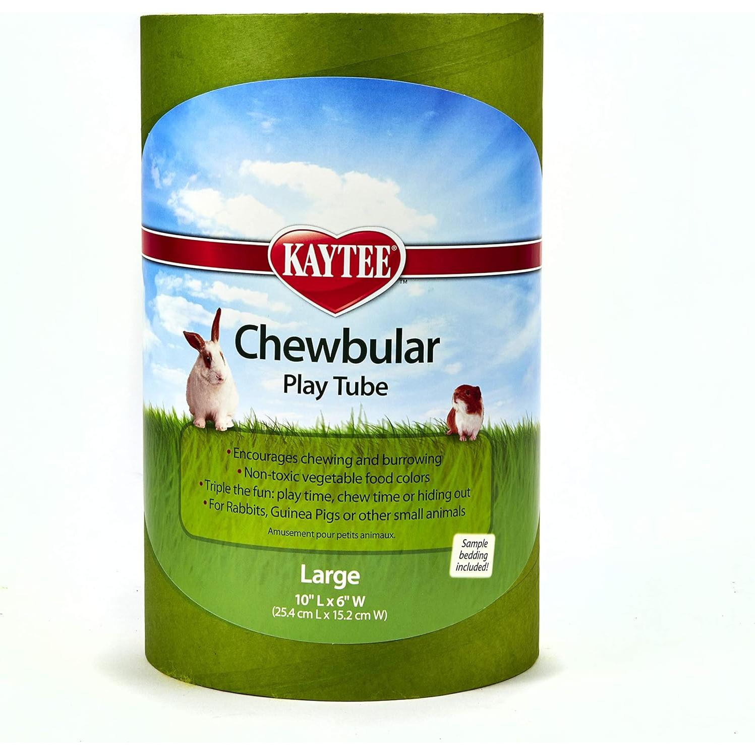 Tubo de Juego Chewbular Kaytee para Conejos y Cobayas Grande