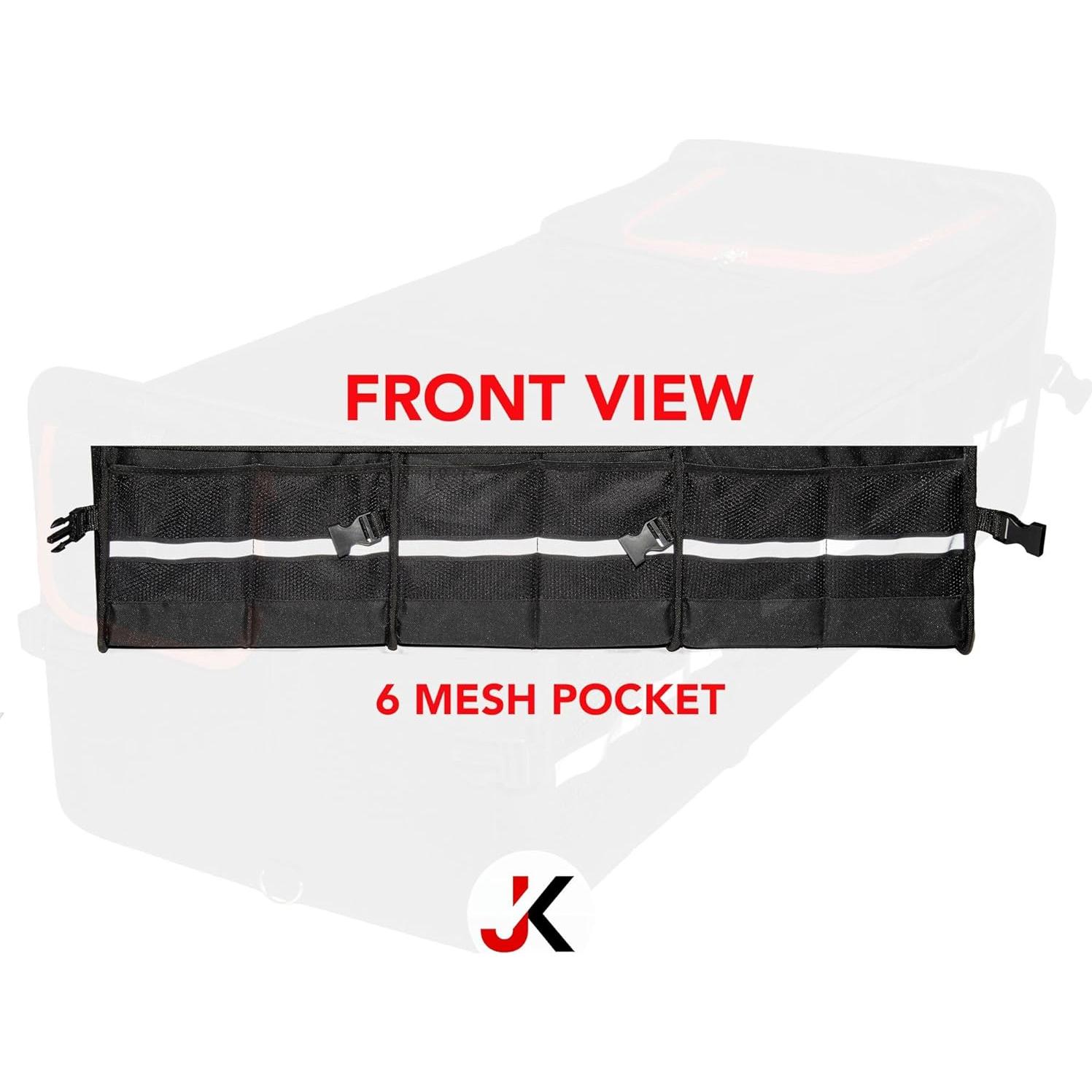 Organizador de Maletero J&K Plegable 105L con Bolsa Térmica