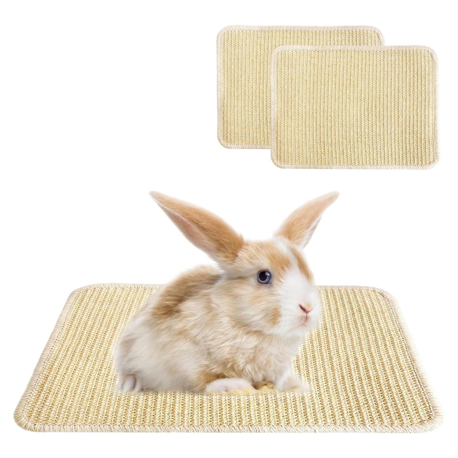 Almohadilla para Rascar Conejos Jevnd 40x30cm Sisal Natural