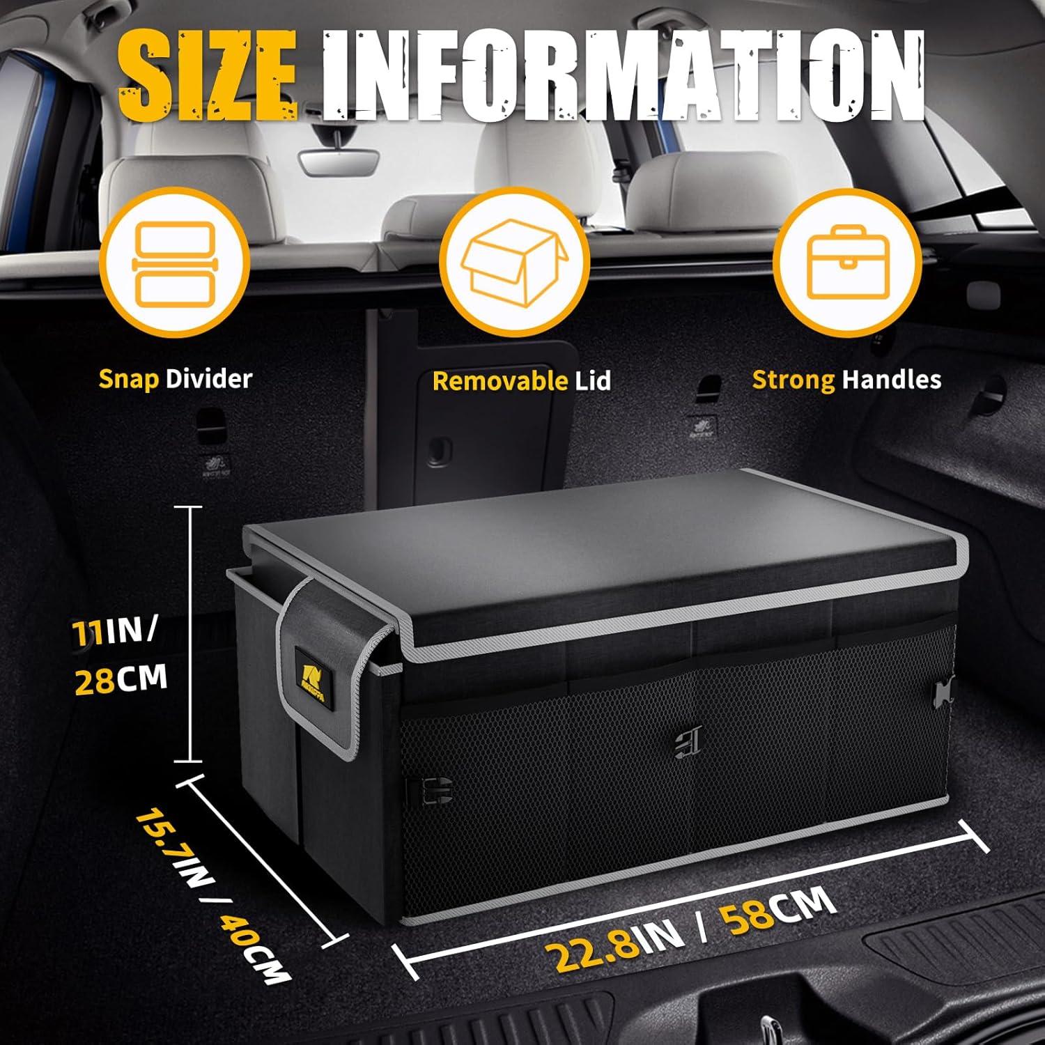 Organizador de Maletero MIKKUPPA 65L Tela Oxford Plegable