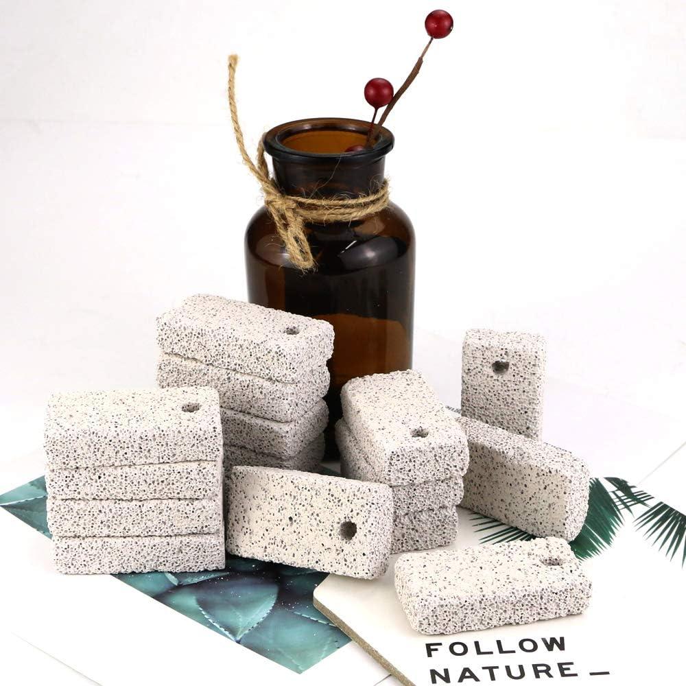 20 Juguetes de Masticar para Hámsters Newbested - Piedra de Lava