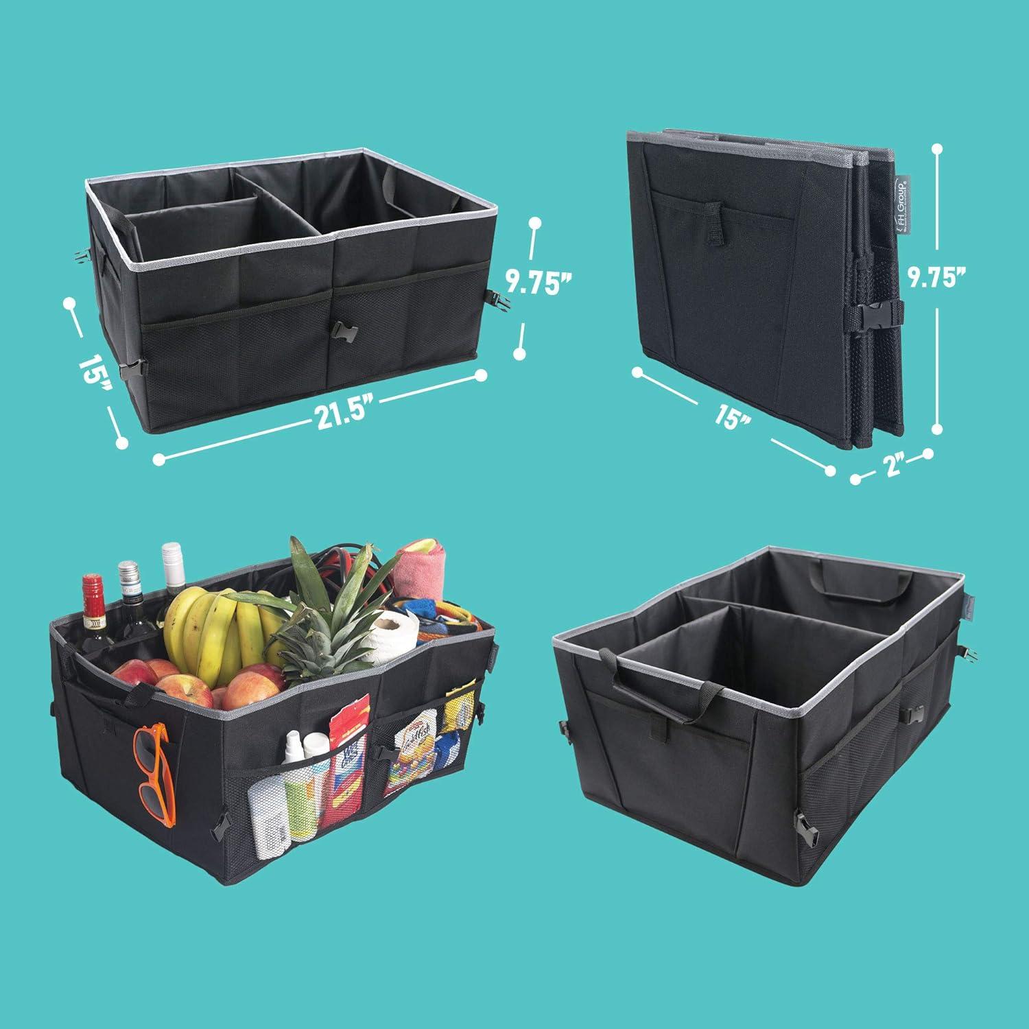 Organizador de Maletero Plegable FH Group Gris 54.61x38.1 cm