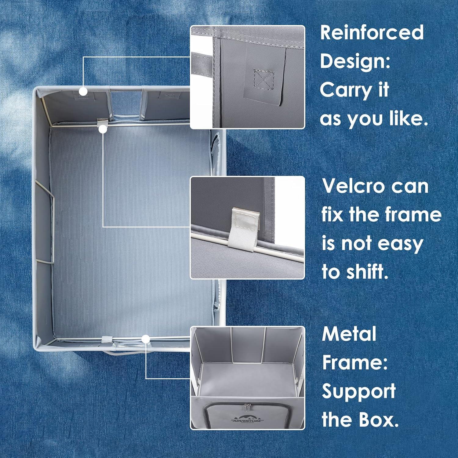 Organizador de Maletero SHIMOYAMA 68L Plegable con Tapa Gris