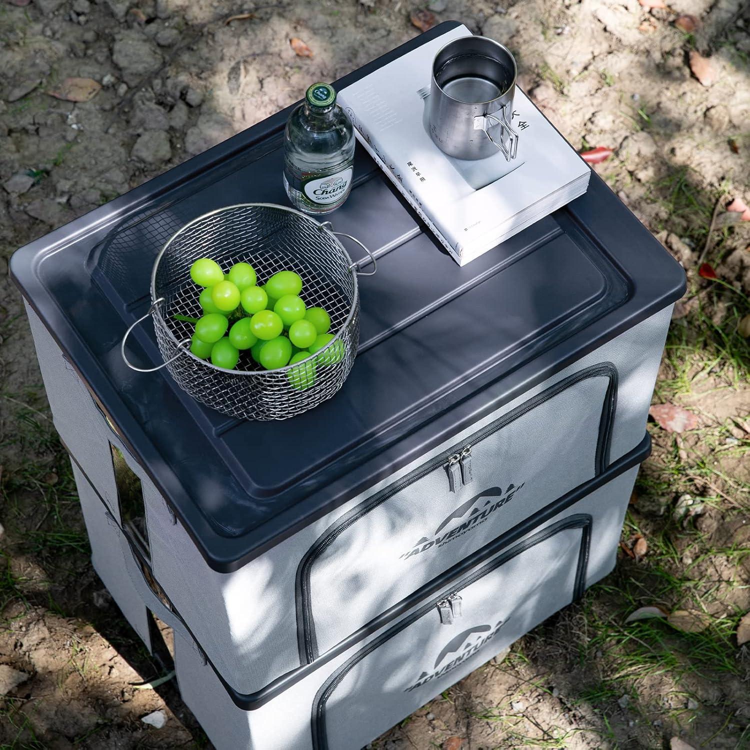 Organizador de Maletero SHIMOYAMA 68L Plegable con Tapa Gris