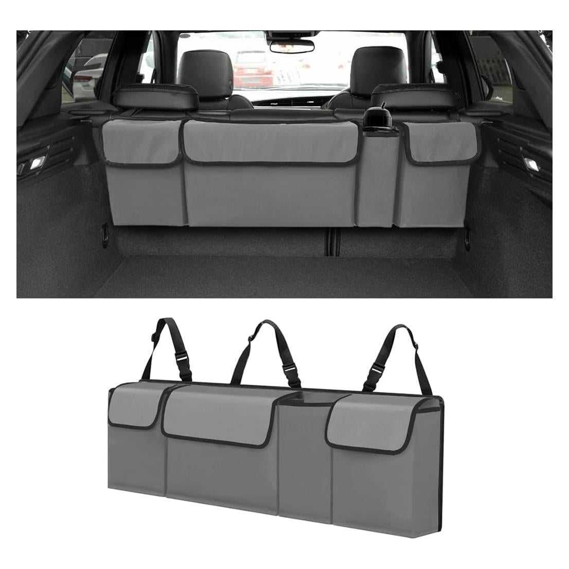 BELOMI Organizador de Maletero de Auto Plegable Impermeable 90x25cm