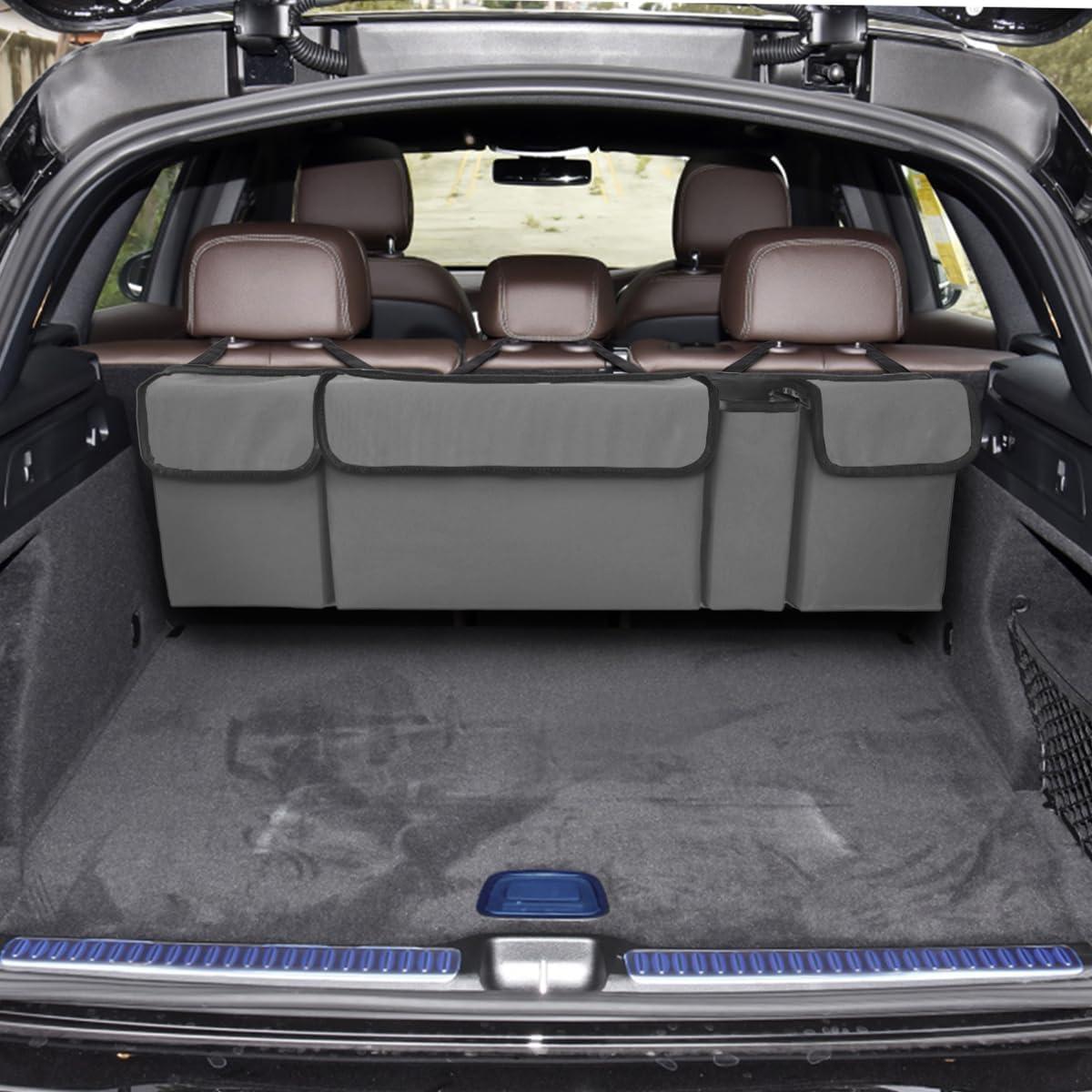 BELOMI Organizador de Maletero de Auto Plegable Impermeable 90x25cm