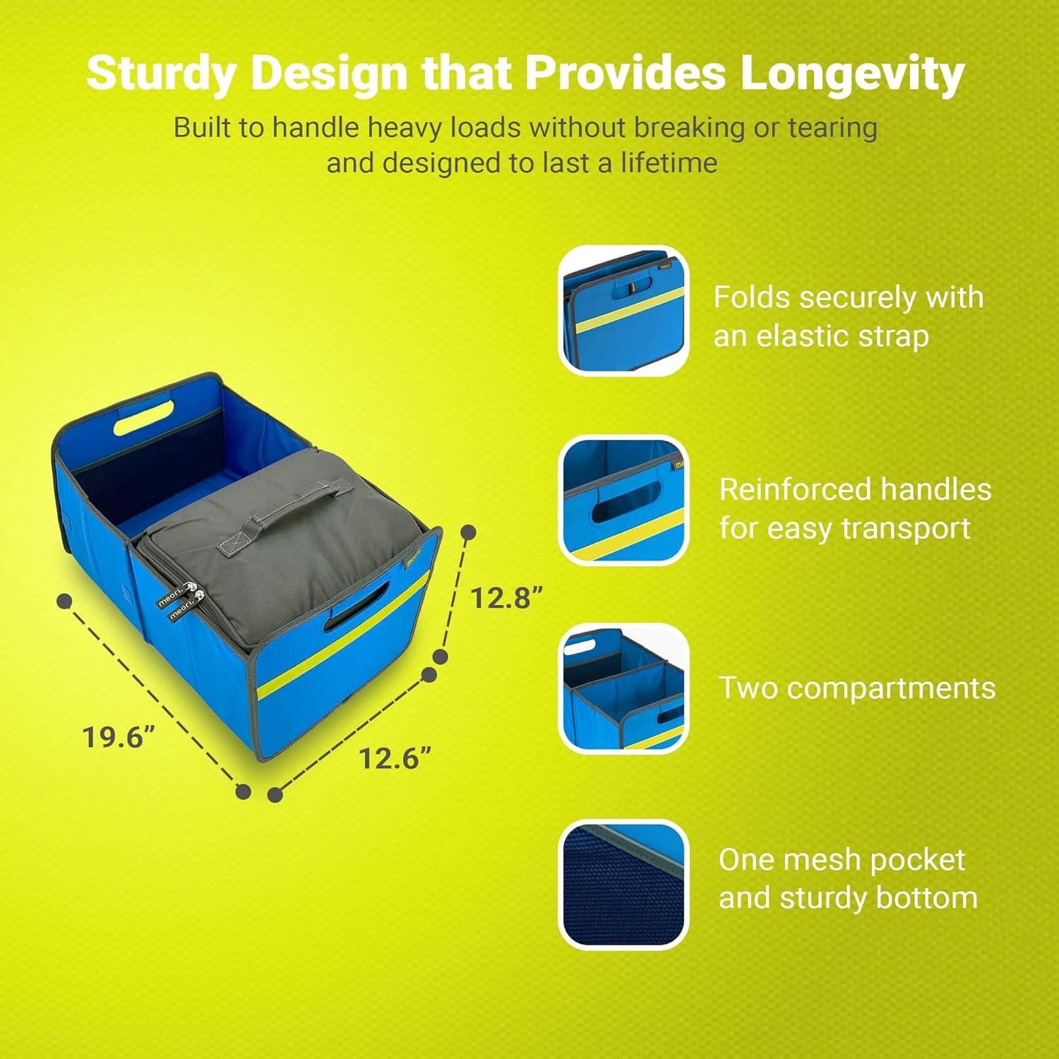 Organizador de Maletero Plegable meori con Enfriador 29.48 kg