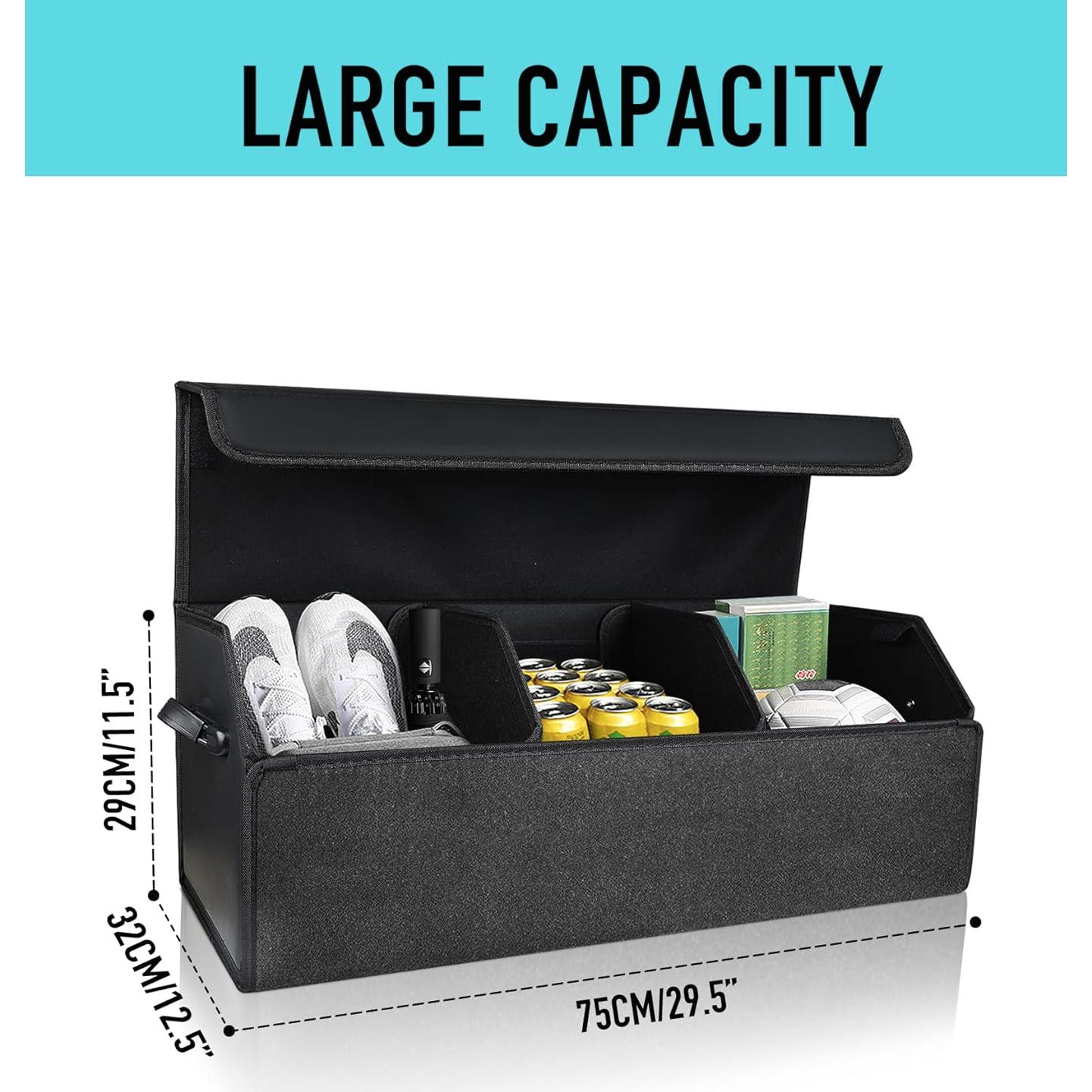 Organizador de Maletero Fyzeoty S004 Extra Grande Negro