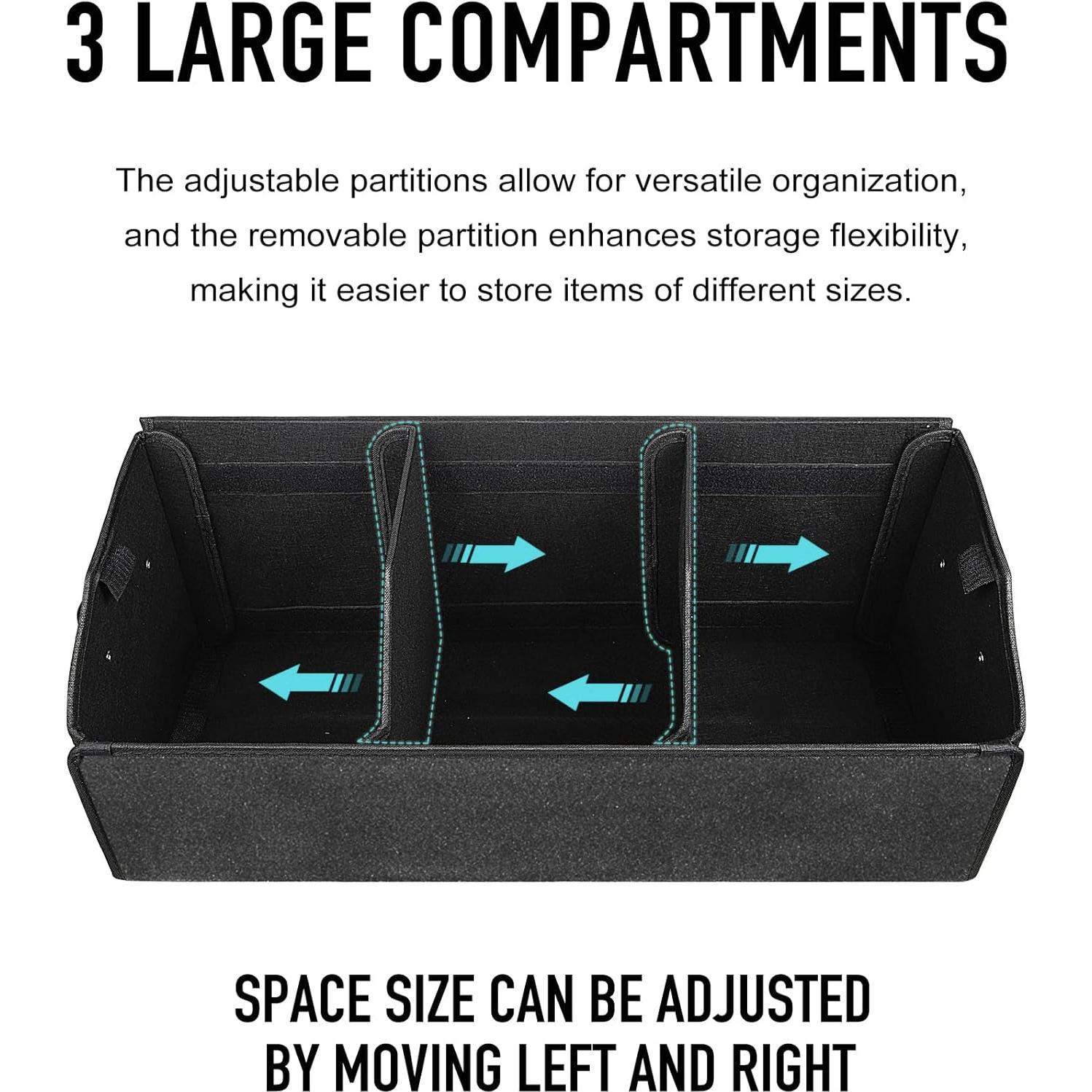 Organizador de Maletero Fyzeoty S004 Extra Grande Negro