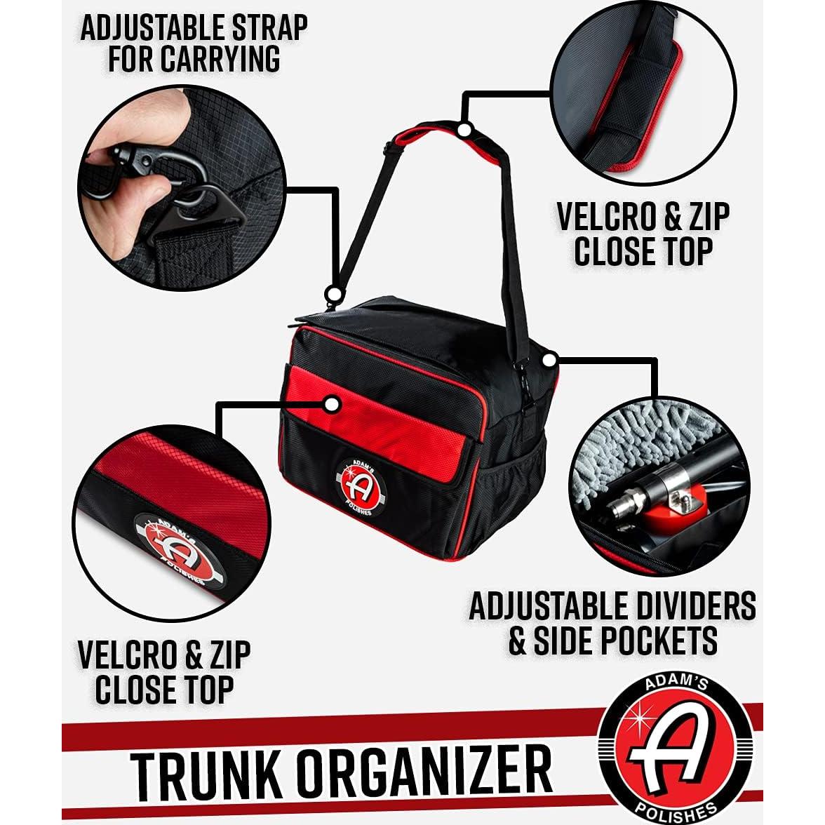 Organizador Plegable de Maletero Adam's Polishes - 35.56x27.94x27.94 cm