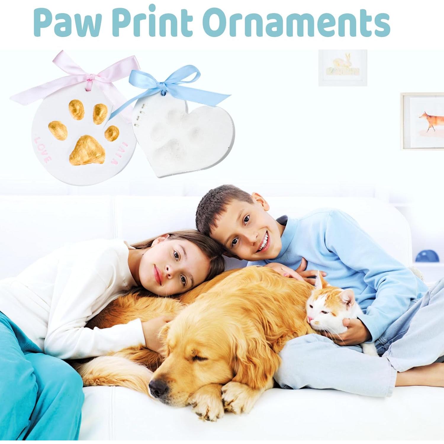 Kit de Huellas de Arcilla Tubuui para Perros y Gatos - DIY