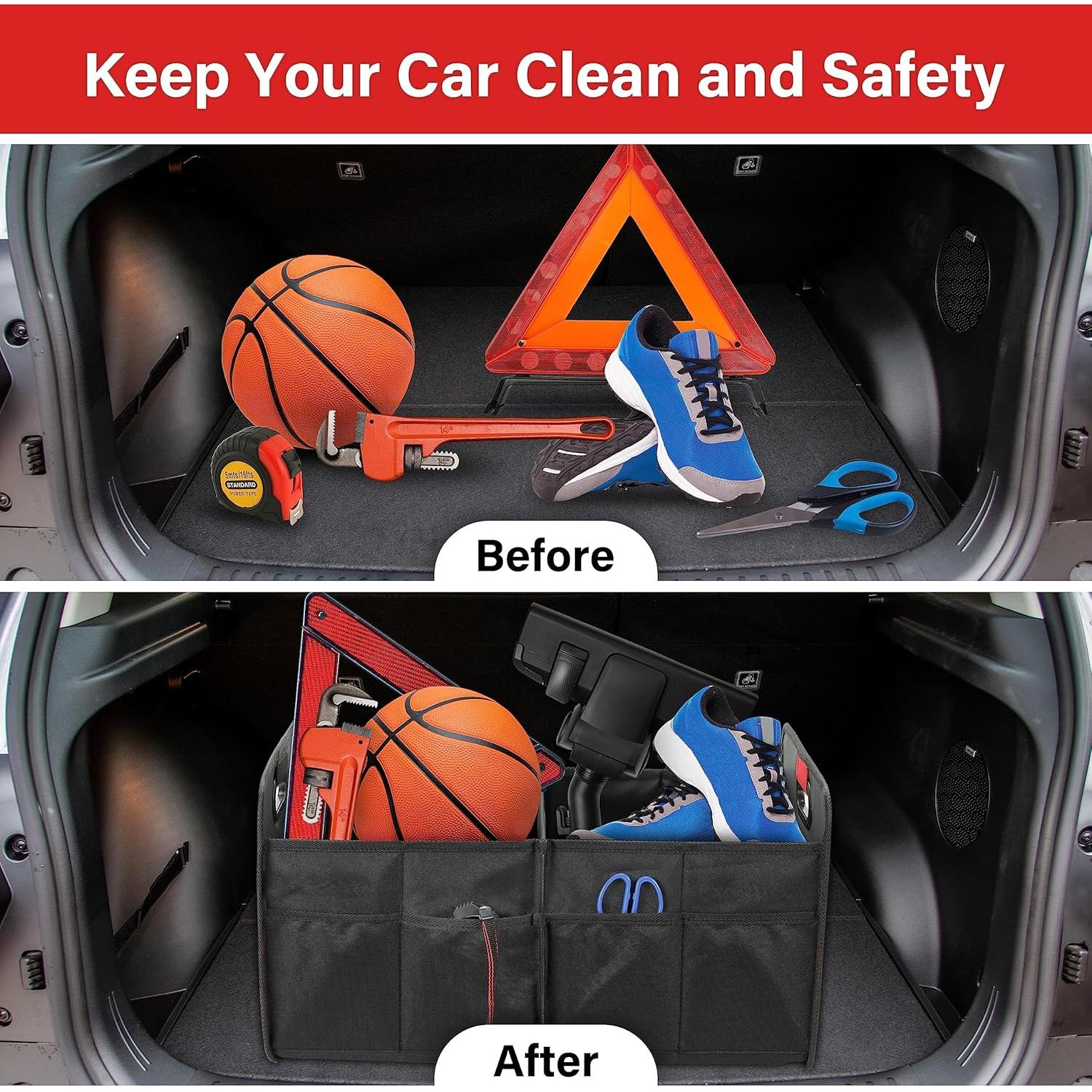 Organizador de Maletero Simple Deluxe 50L para Coche/SUV