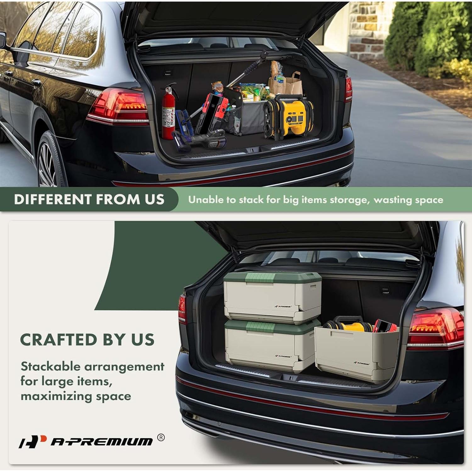 Organizador de Maletero A-Premium 45L Plegable Impermeable