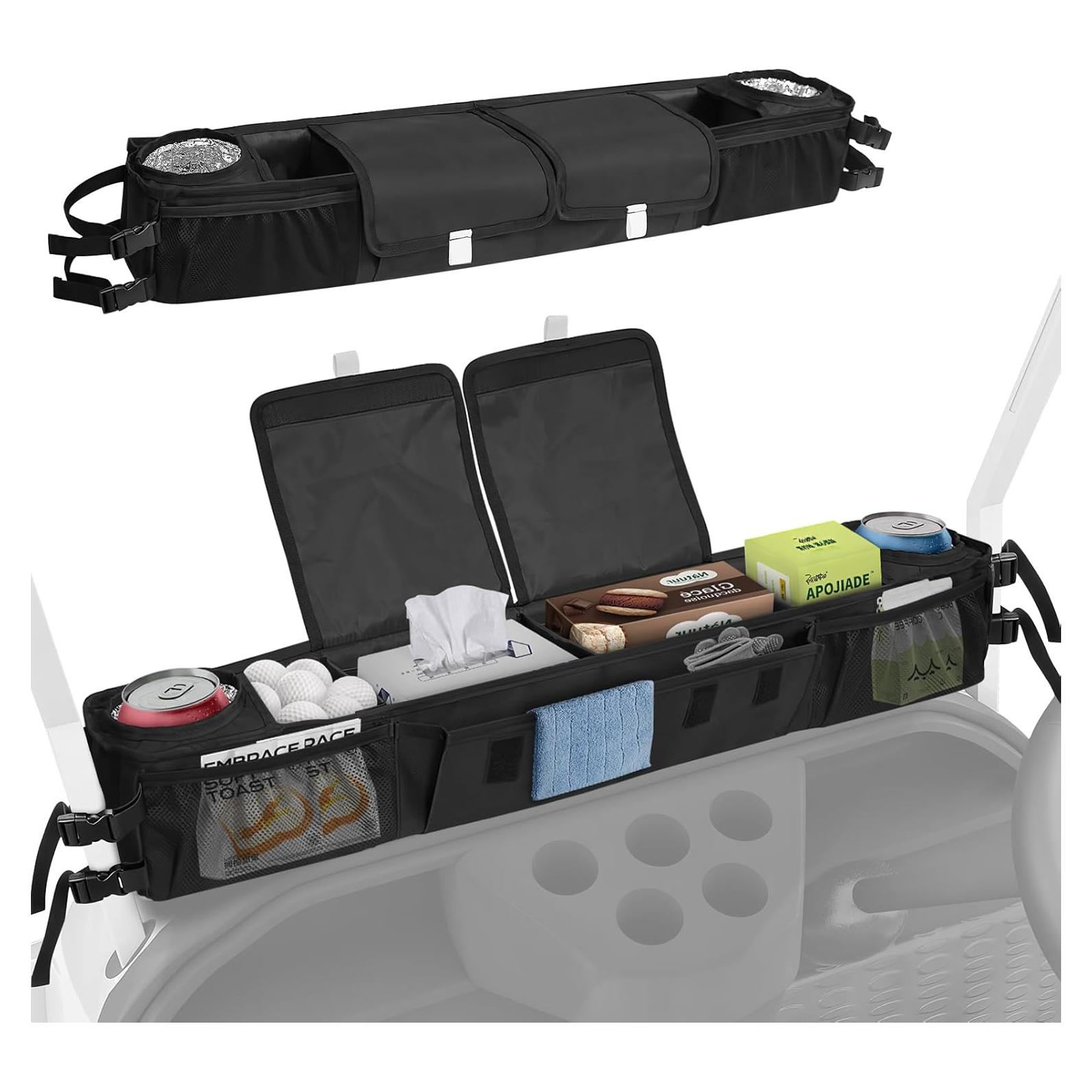 Cesta de Almacenamiento Plegable ORKELS para Carro de Golf 10L