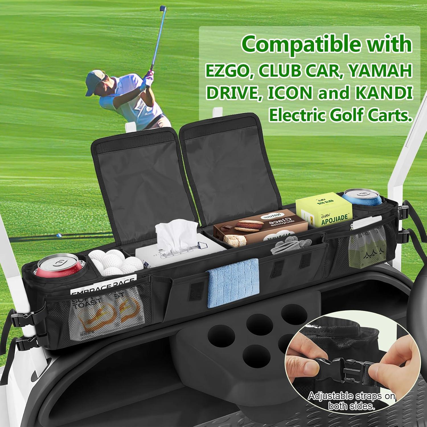 Cesta de Almacenamiento Plegable ORKELS para Carro de Golf 10L