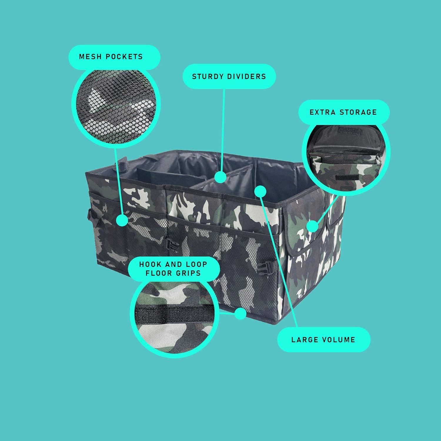 Organizador de Maletero Plegable FH Group FH1143DARKCAMO