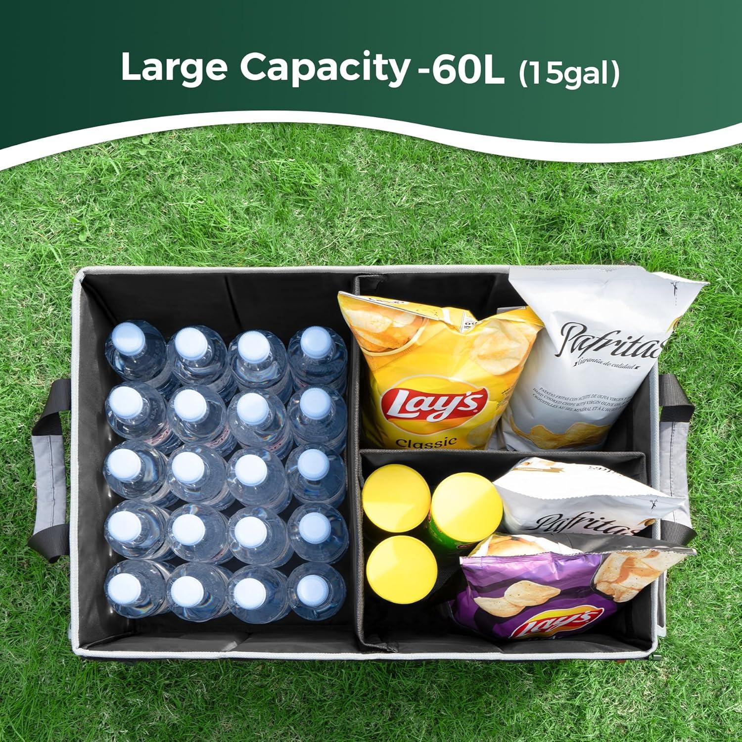 Organizador de Maletero WELKIN 60L Plegable Impermeable Negro