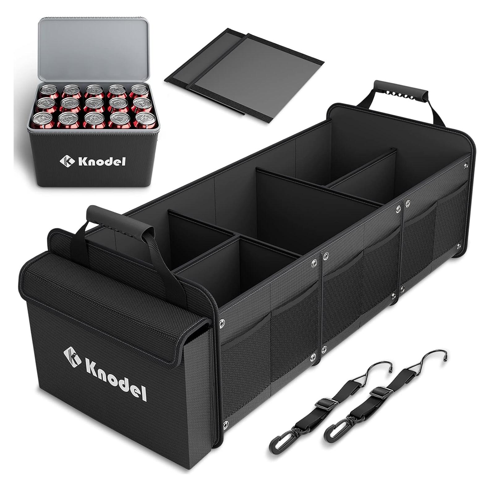 Organizador de Maletero K KNODEL 88L con Bolsa Térmica Negra