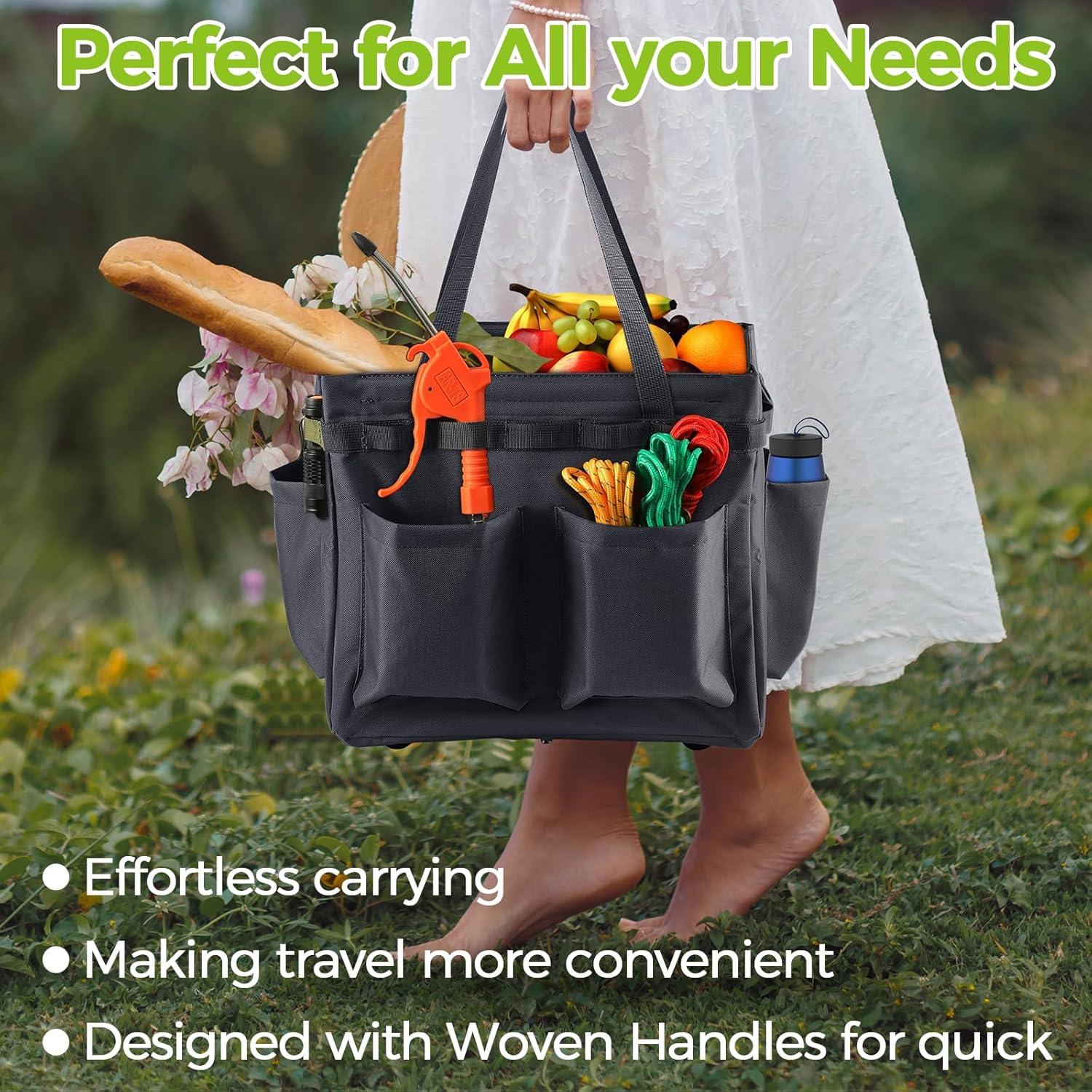 Organizador de Maletero de Coche FFDZ 35x25x32 cm Negro