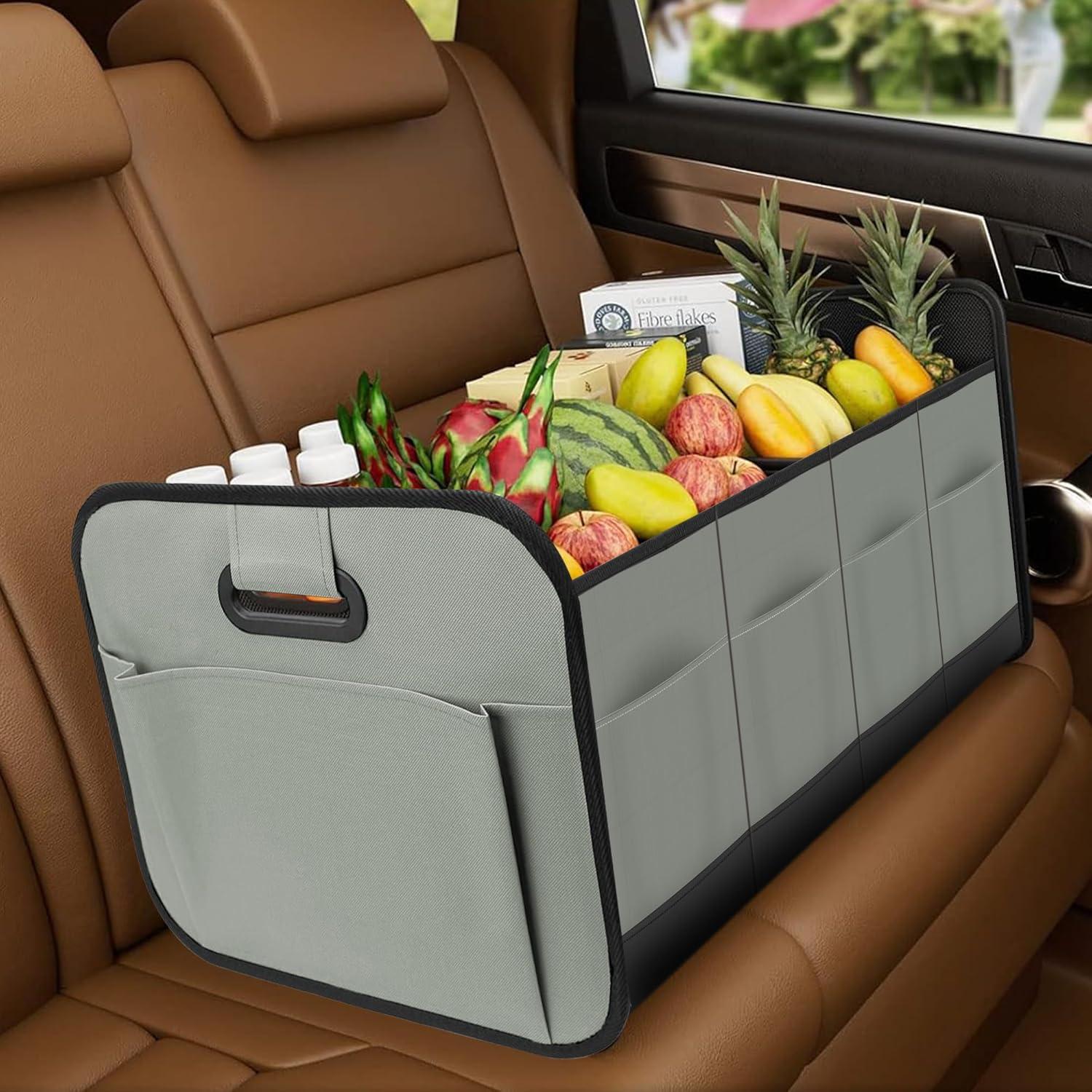 Organizador de Maletero VOCAON 70L Impermeable Plegable Gris