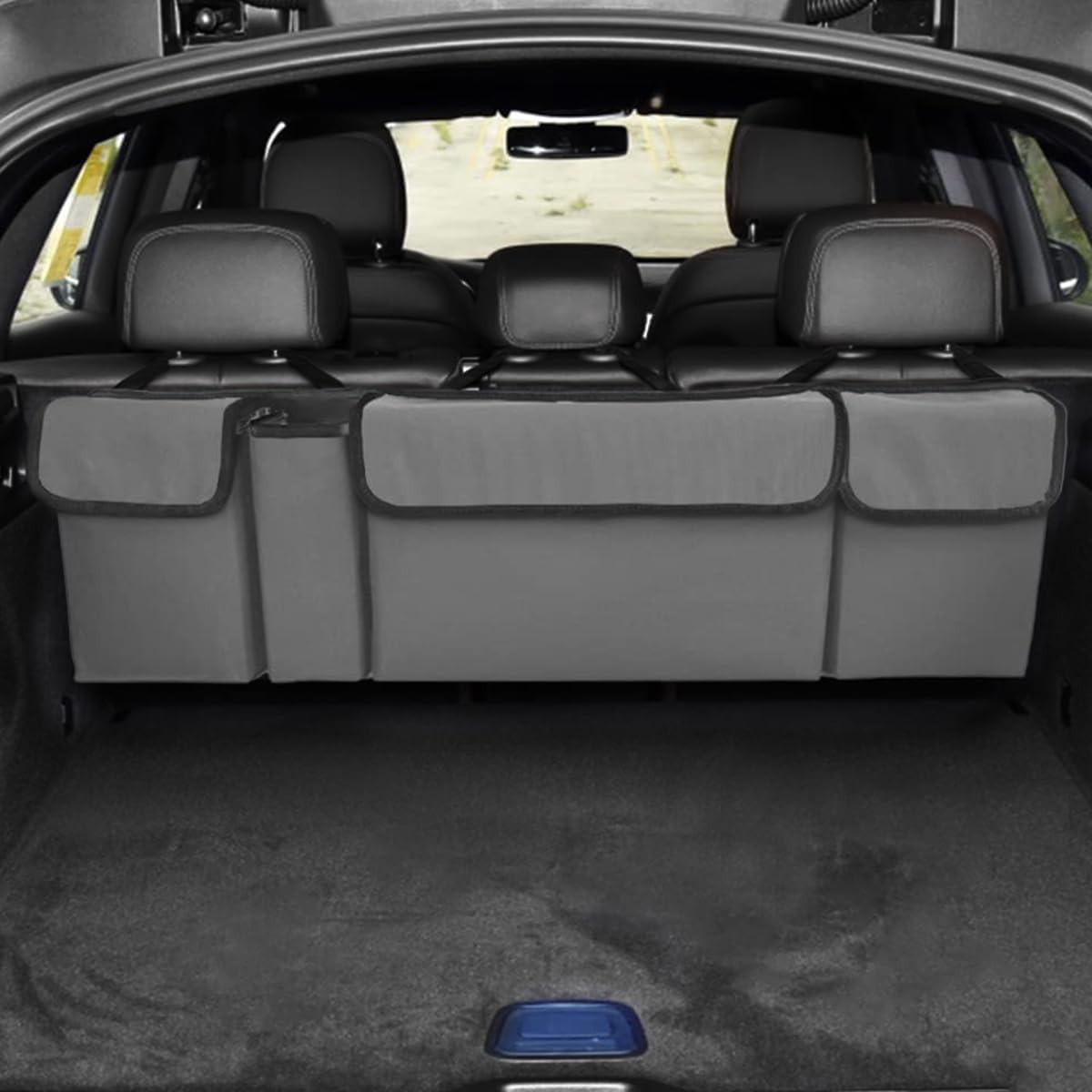 Organizador de Maletero de Auto KHGUZ Plegable Gris 97x32x12cm