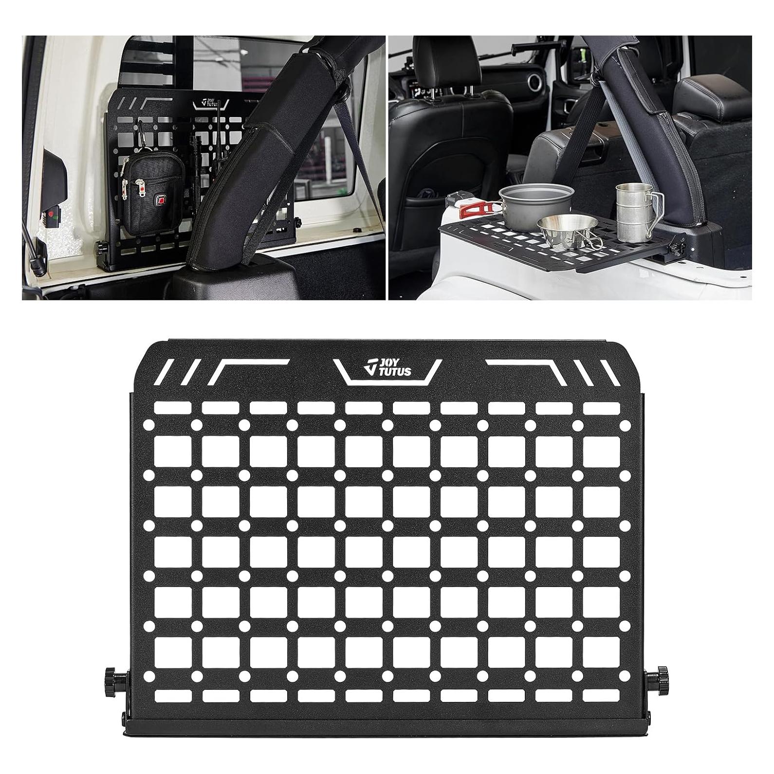 Estante de Almacenamiento JOYTUTUS para Wrangler JKU JLU 4 Puertas