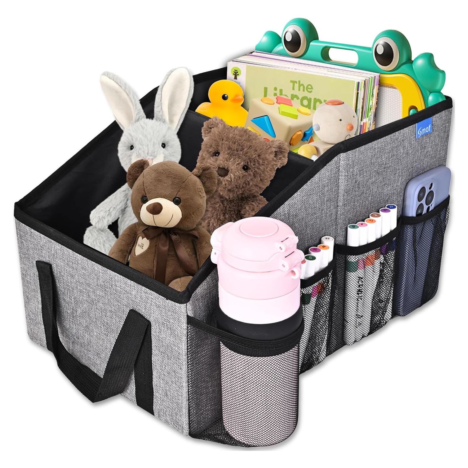 Organizador de Asiento de Auto Smof SMUS-CO01 Gris 23.6L