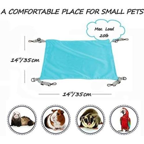 Hamaca Colgante Reversible HOMEYA para Pequeños Animales 35.5cm