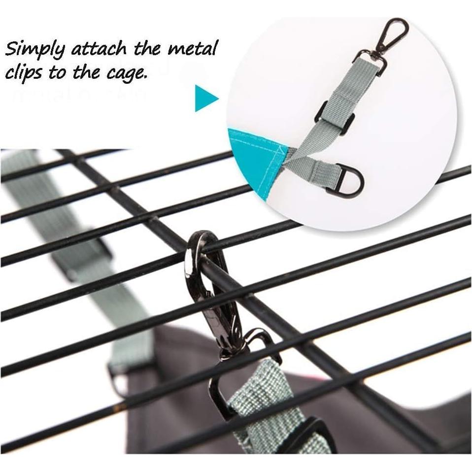 Hamaca Colgante Reversible HOMEYA para Pequeños Animales 35.5cm