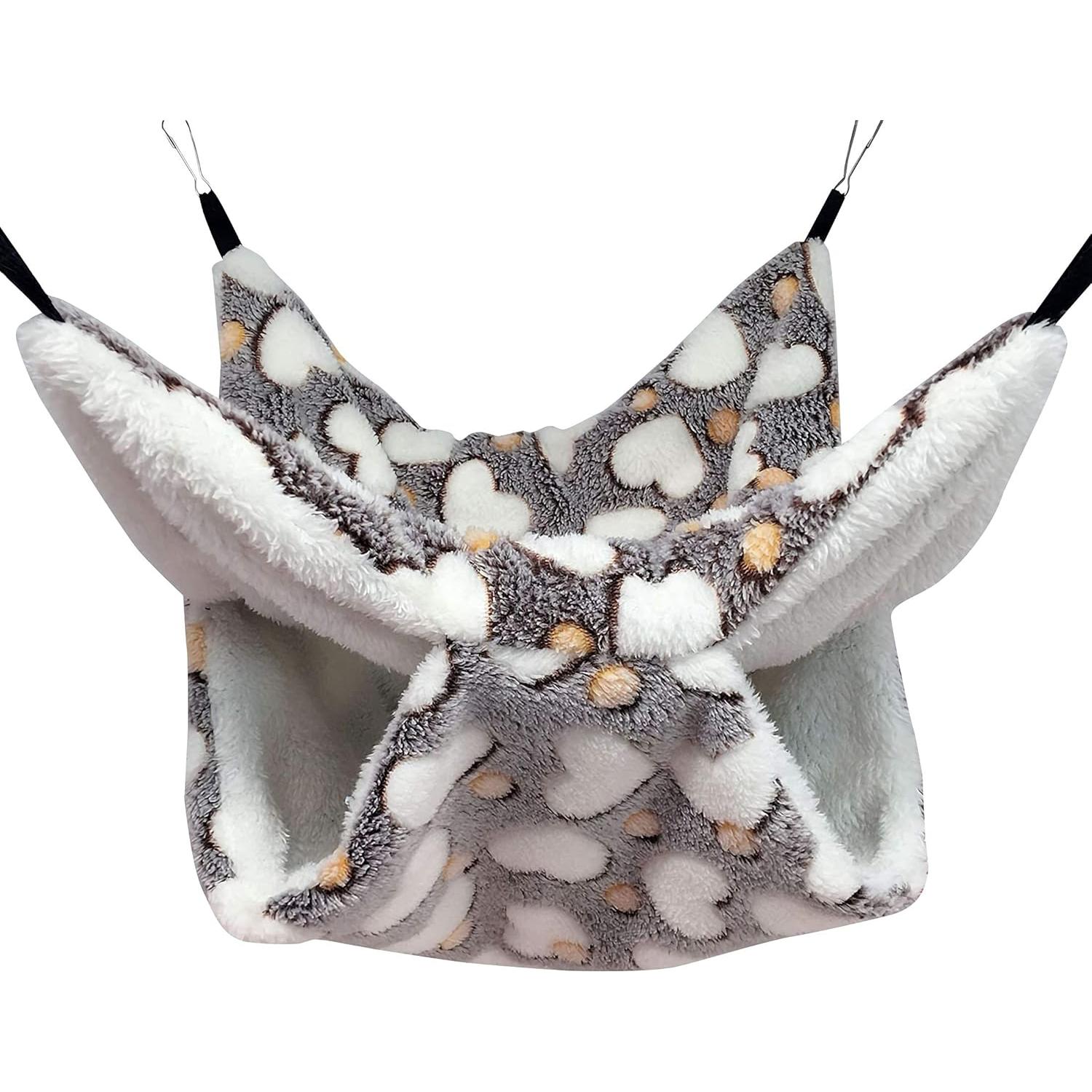 Hamaca para Mascotas Pequeñas OINEEDU 33.3x33.3cm Amor Café