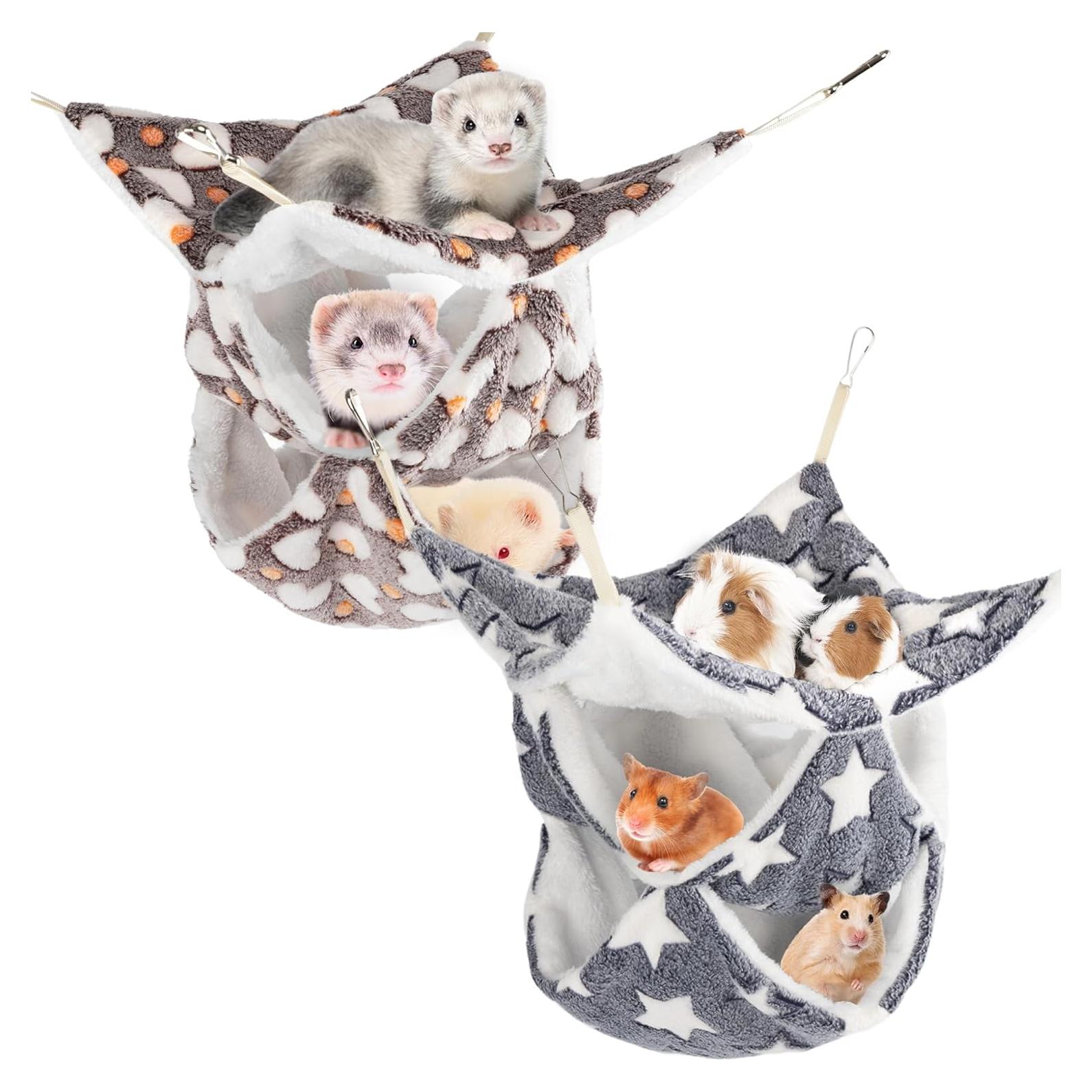 Hamaca Grande 3 Niveles Kangerle para Hurón y Cobayo 35.1cm