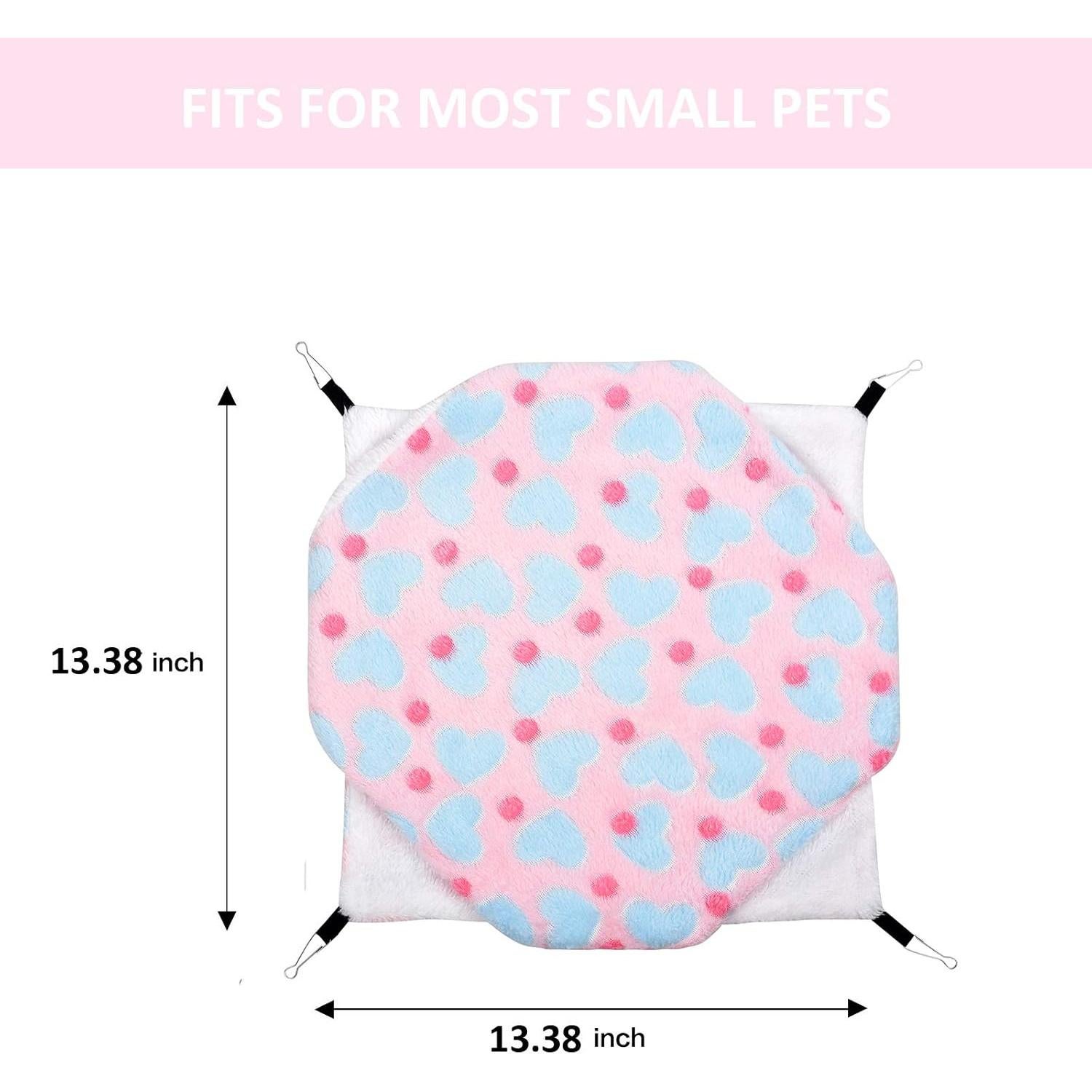 Cama Colgante de Felpa Petmolico para Mascotas Pequeñas 34x34cm