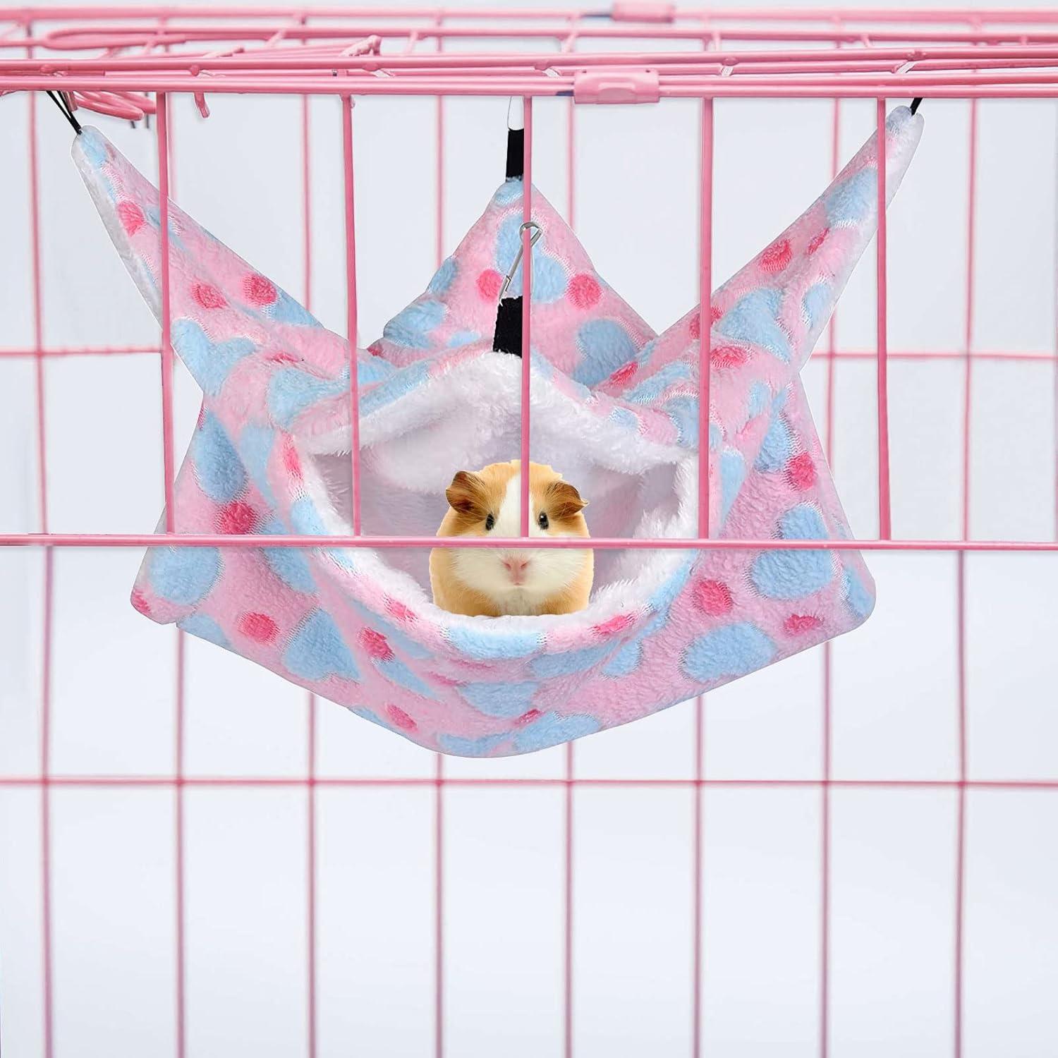 Cama Colgante de Felpa Petmolico para Mascotas Pequeñas 34x34cm