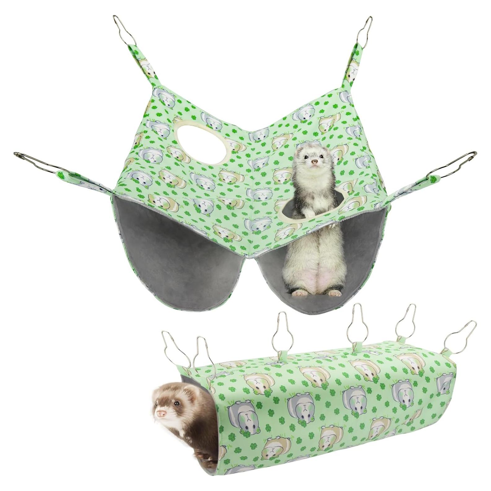 Hamaca Impermeable para Hurones y Cobayas BESNEW 60x40cm