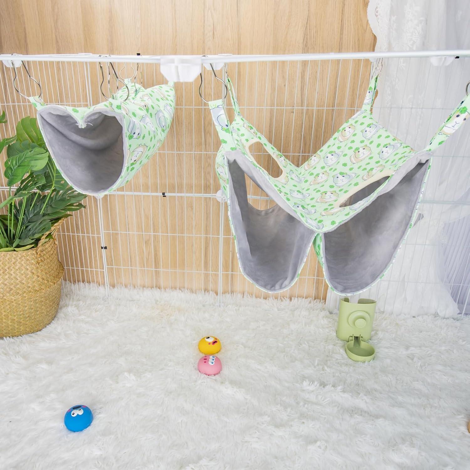 Hamaca Impermeable para Hurones y Cobayas BESNEW 60x40cm