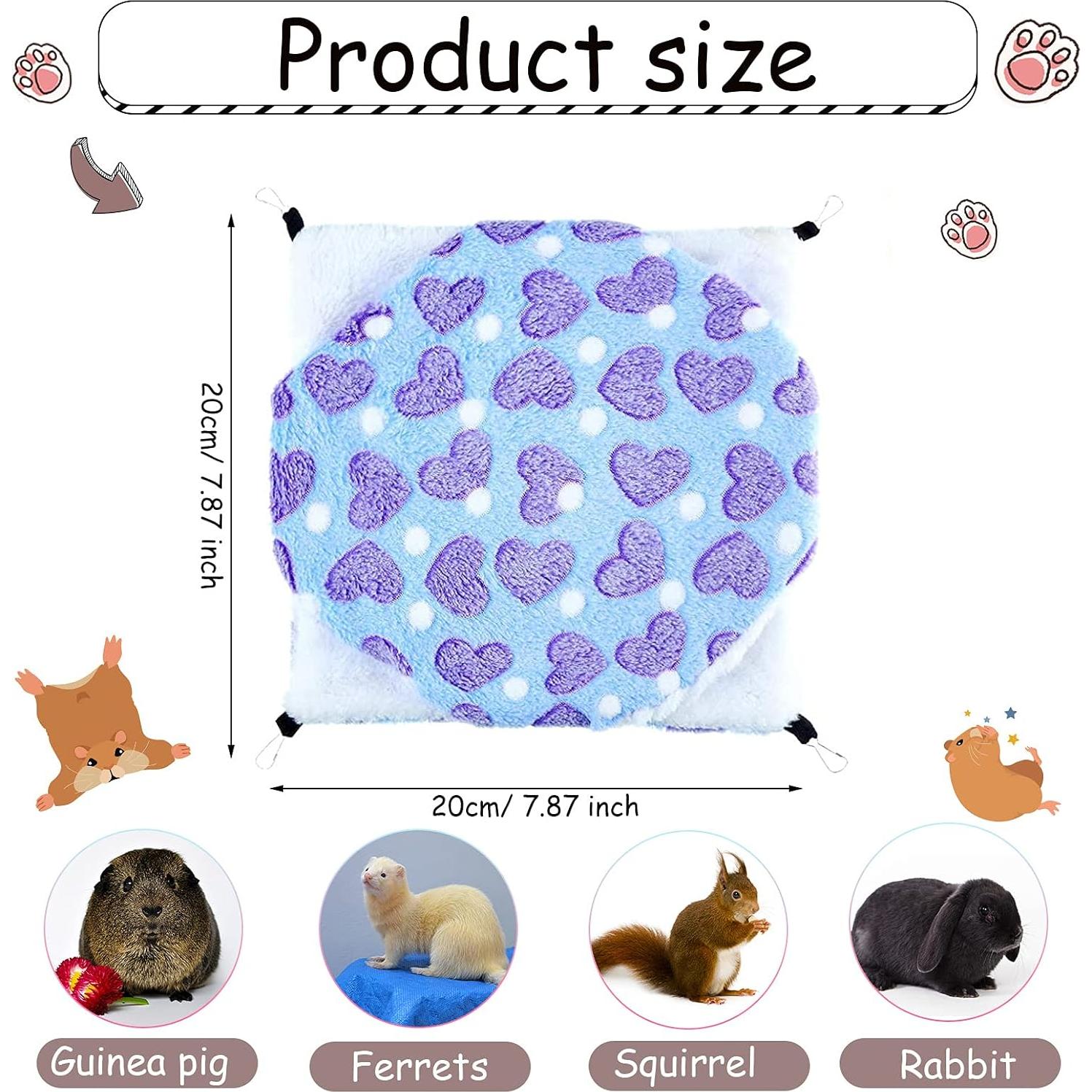 Hamaca Colgante para Mascotas Pequeñas Boao 20x20 cm