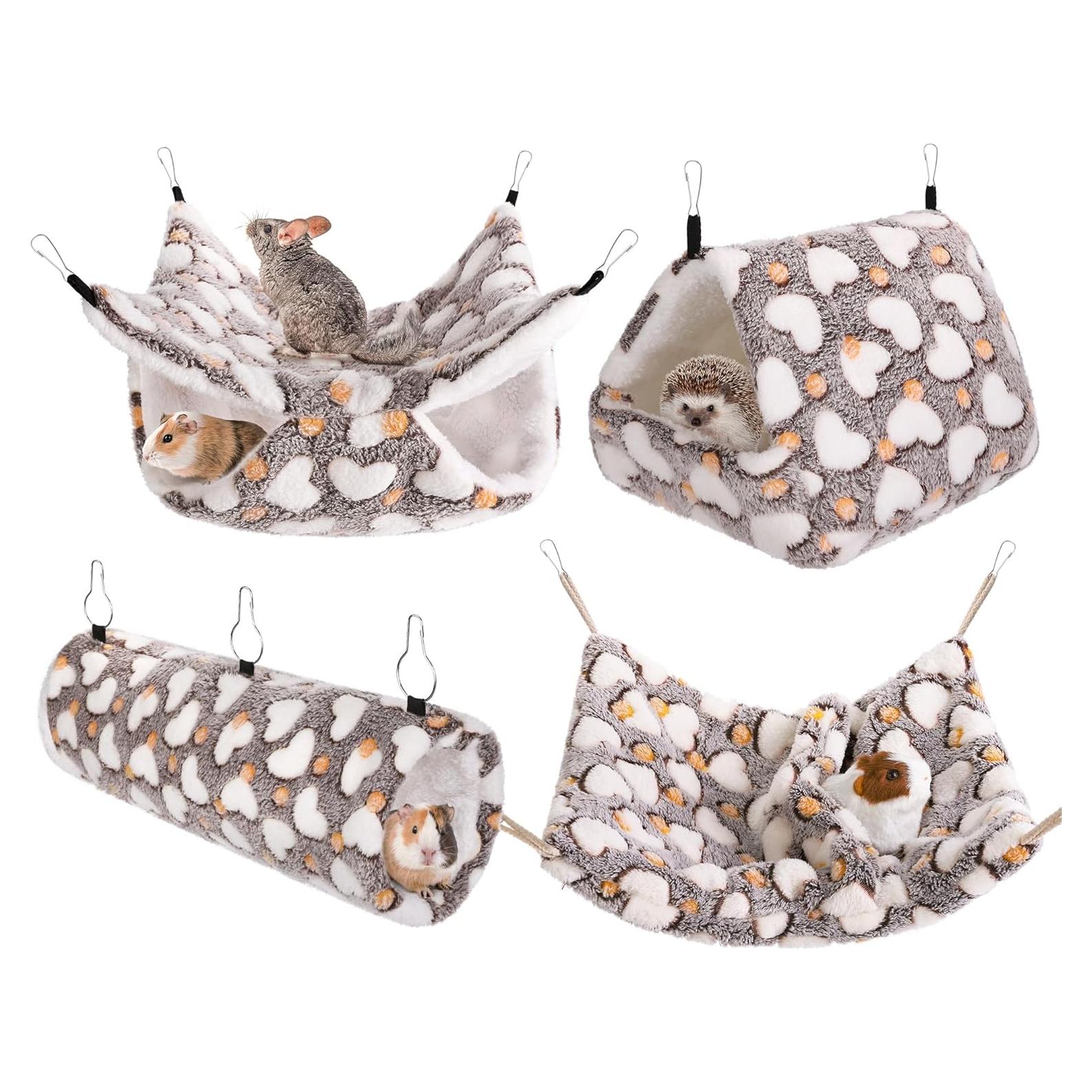 Conjunto Accesorios para Jaulas de Mascotas MCEAST 4 Piezas