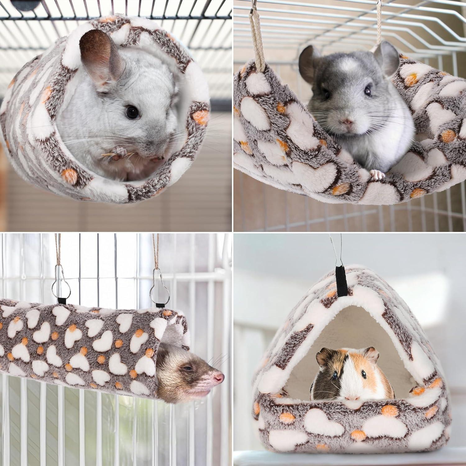 Conjunto Accesorios para Jaulas de Mascotas MCEAST 4 Piezas