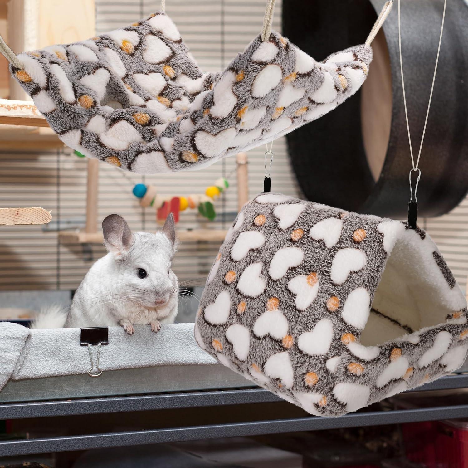 Conjunto Accesorios para Jaulas de Mascotas MCEAST 4 Piezas