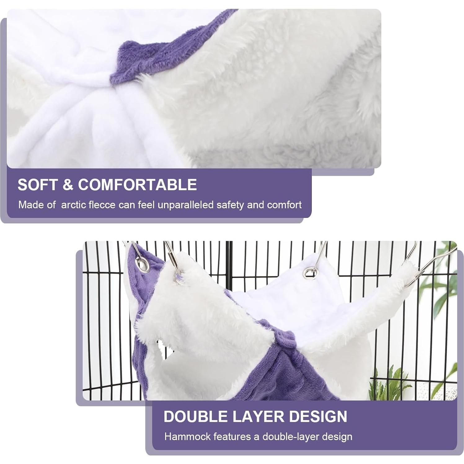 Hamaca para Cobayas Reshiho 20.1x20.1cm Cama Litera