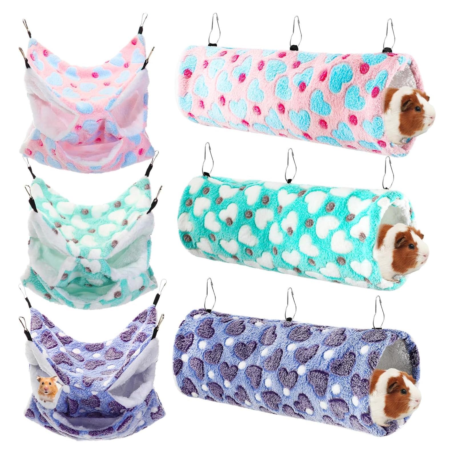 Conjunto de Hamacas Sweetude para Ratas y Hurones 6 Piezas