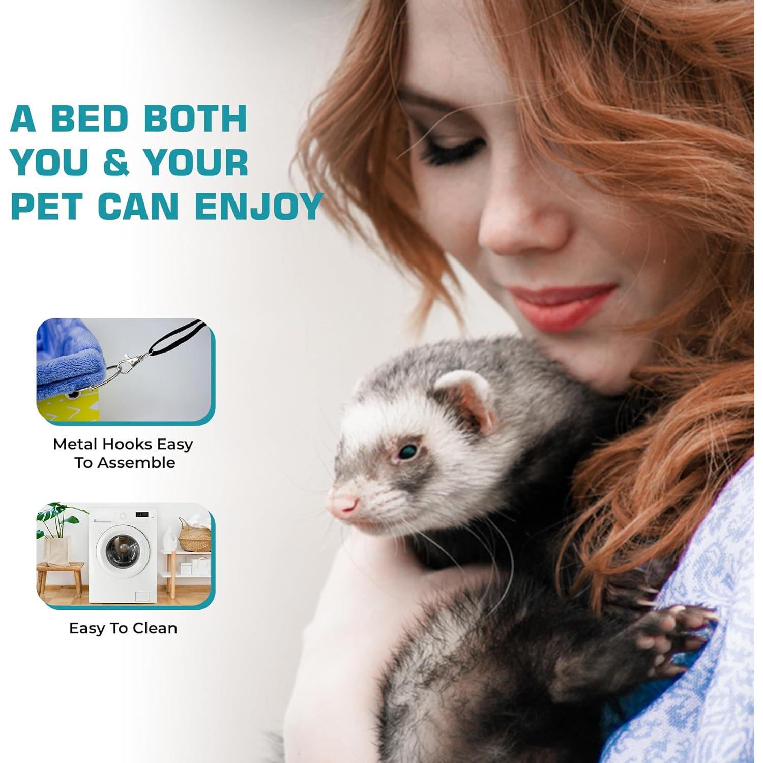 Hamaca Colgante para Hurones Authentic JOY 27.9x24.1cm