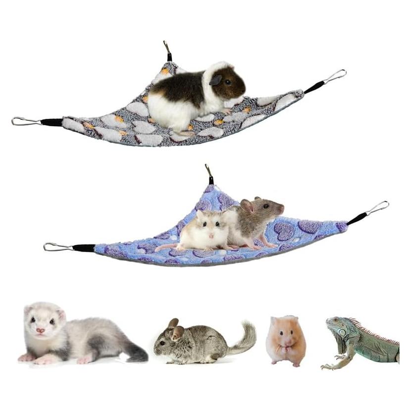 Hamaca de Esquina Colgante GOMICRAFT Mediana para Roedores