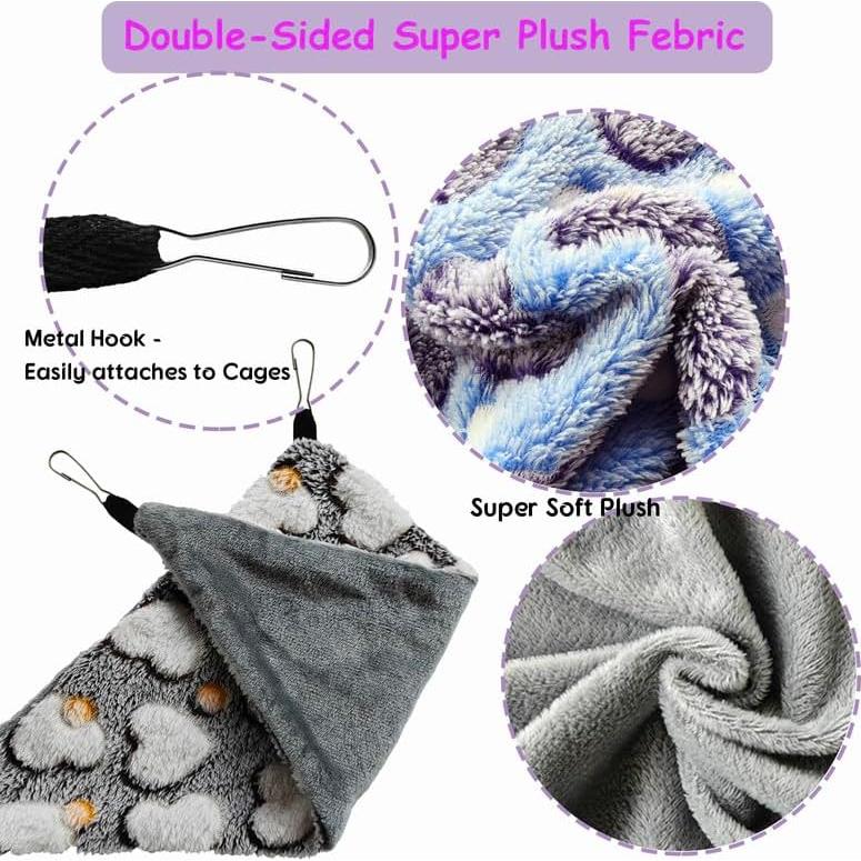 Hamaca de Esquina Colgante GOMICRAFT Mediana para Roedores