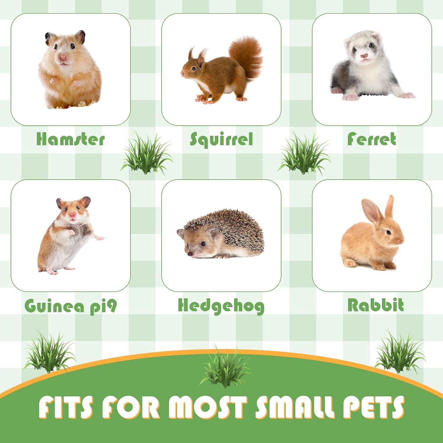 4 Hamacas Colgantes para Animales Pequeños JOUTYFOR 34x34cm