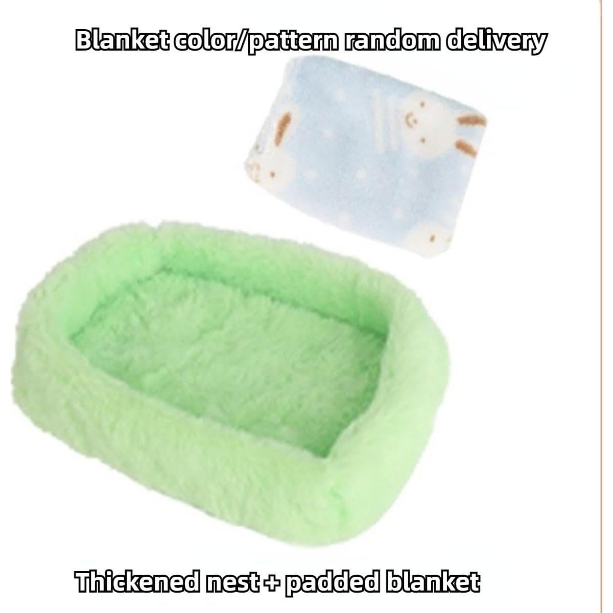 Hamaca Colgante para Animales Pequeños Copfeu Verde 20x13x23cm