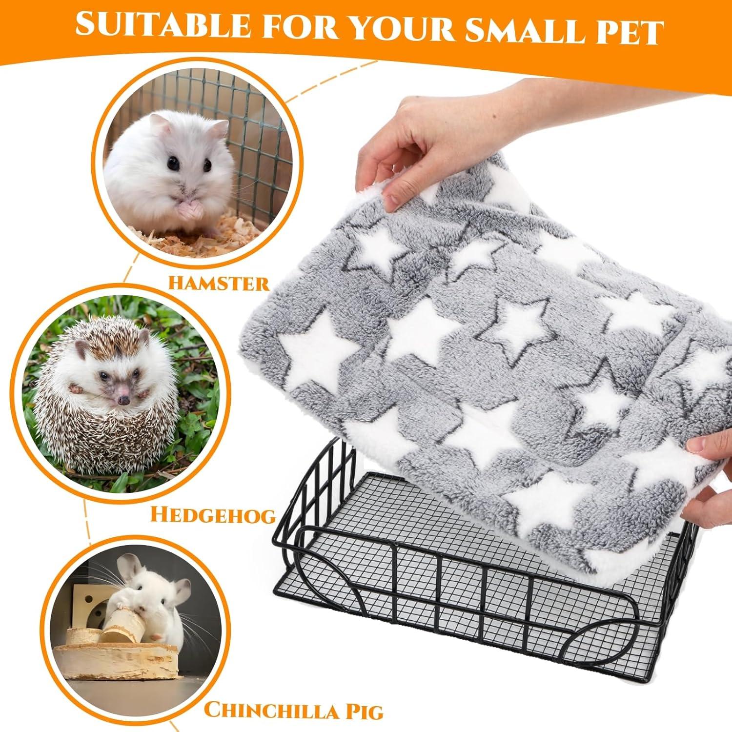 Plataforma para jaula de ratas Acshio con hamaca y alfombrilla