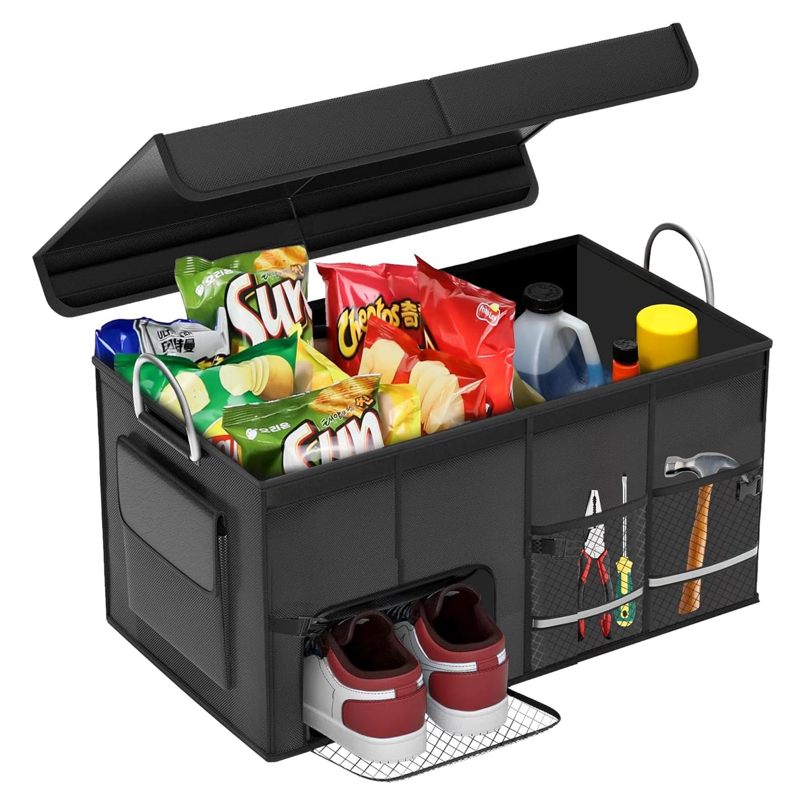 Organizador de Maletero VOCAON 72L Plegable Impermeable Negro